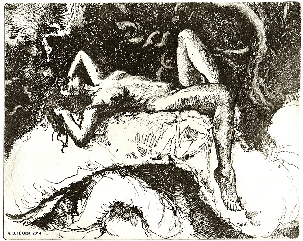 WAF, Reclining in a Forest