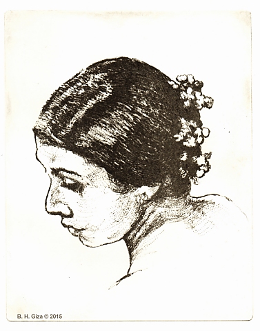 Portrait of Lesley L as Giselle
