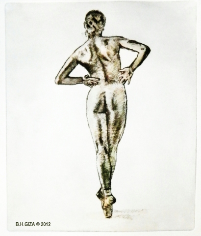 pointe nude
