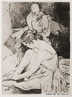 dressing room sketch 1